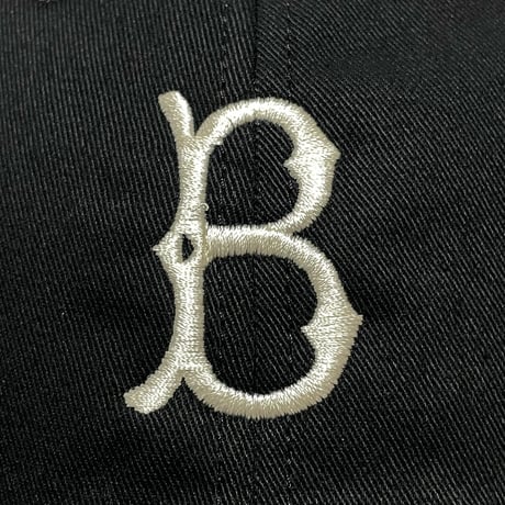 COOPERSTOWN BALL CAP　"BROOKLYN DODGERS 1955" BASEBALL CAP (BLACK)