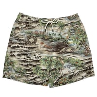 POLO RALPHLAUREN　"BEACH PRINT" SWIM SHORTS