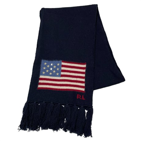 POLO RALPHLAUREN　"THE STARS AND STRIPES" SCARF