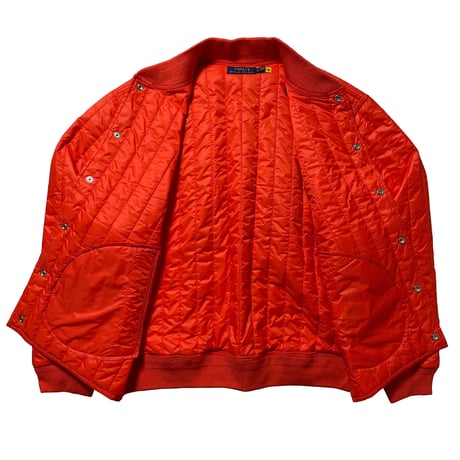POLO RALPHLAUREN QUILTED SHELL DOWN JACKET(ORANGE)