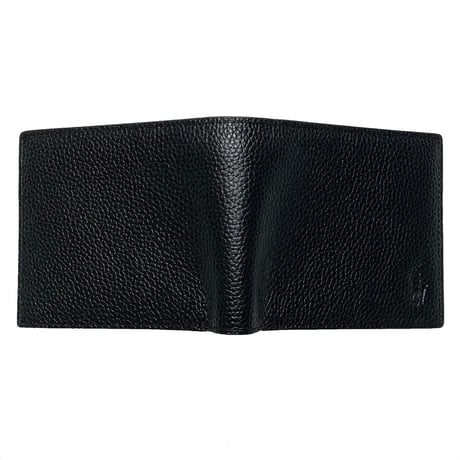 POLO RALPHLAUREN　LEATHER WALLET (BLACK)