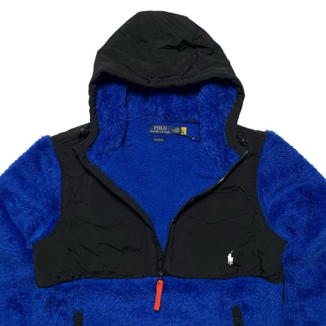 POLO RALPHLAUREN　"HARF-ZIP" HI-PILE FLEECE JACKET