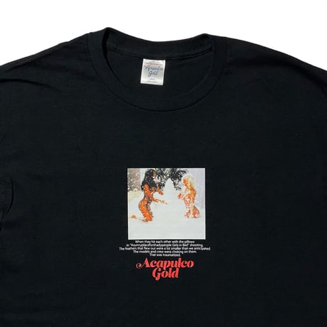 ACAPULCO GOLD　 "ENT" S/S Tee (BLACK)
