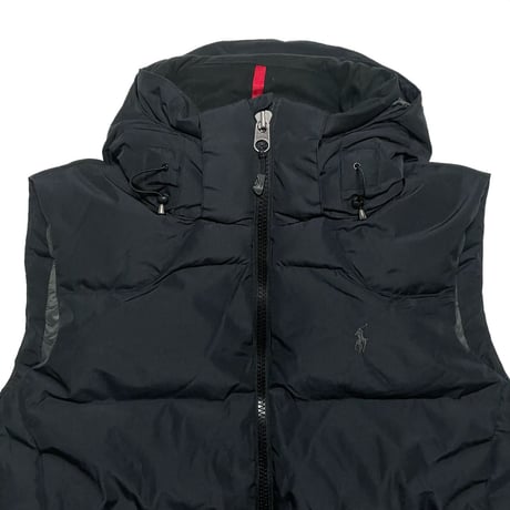 POLO RALPHLAUREN　PADDED VEST (BLACK)