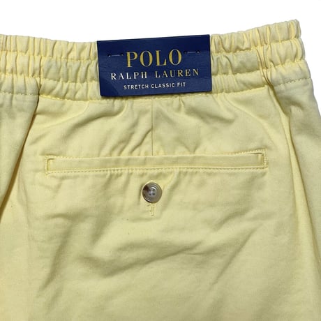POLO RALPHLAUREN　CHINO EASY SHORT (YELLOW)