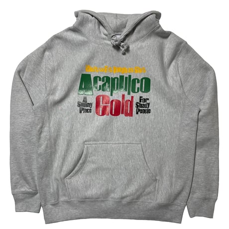 ACAPULCO GOLD　NINE-SEVEN PULLOVER HOODIE (HEATHER GREY)