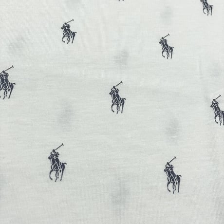 POLO RALPHLAUREN　"PONY PATTERN" S/S TEE