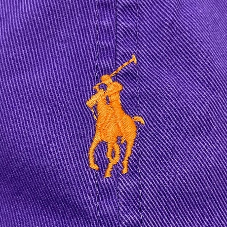 POLO RALPHLAUREN　CLASSIC BASEBALL CAP (PURPLE)