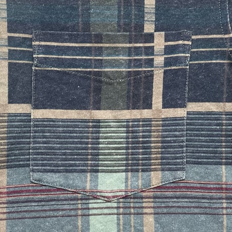 RRL RALPHLAUREN　"PLAID" POLO SHIRT