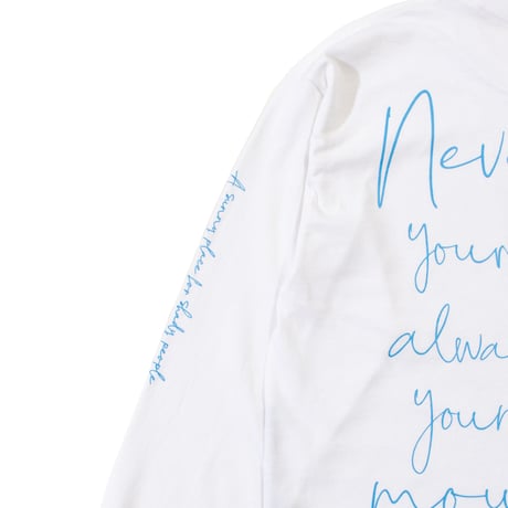 ACAPULCO GOLD　 "TWO THINGS" L/S TEE (WHITE)