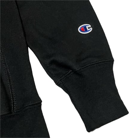 Champion/M.V.P.　 "COLLEGE M LOGO"  12oz HOOD SWEAT　BLACK