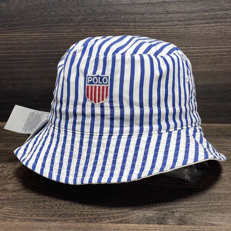 POLO RALPHLAUREN　"REVERSIBLE" BUCKET HAT