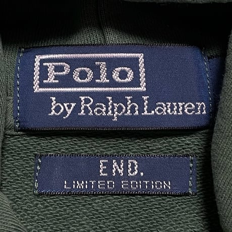 END. × POLO RALPHLAUREN　"POLO RL GUIDE" HOODIE