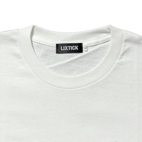 LIXTICK　"THROW UP" S/S Tee (WHITE)