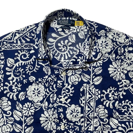 POLO RALPHLAUREN　"BATIC" CAMP SHIRT