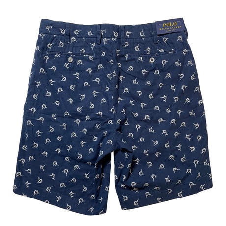 POLO RALPHLAUREN　"MARLIN PATTERN" SHORT PANTS