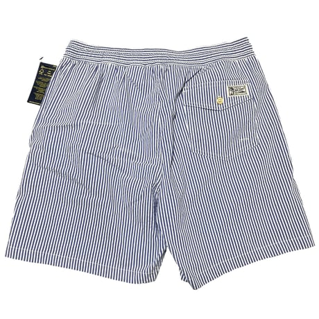 POLO RALPHLAUREN　"SEERSUCKER"　SWIM SHORTS (BLUE)