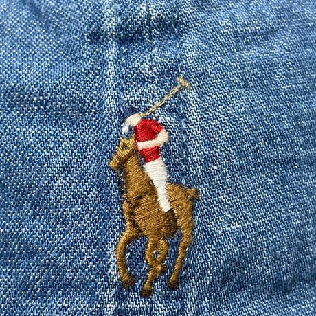 POLO RALPHLAUREN　"CHAMBRAY" BASEBALL CAP