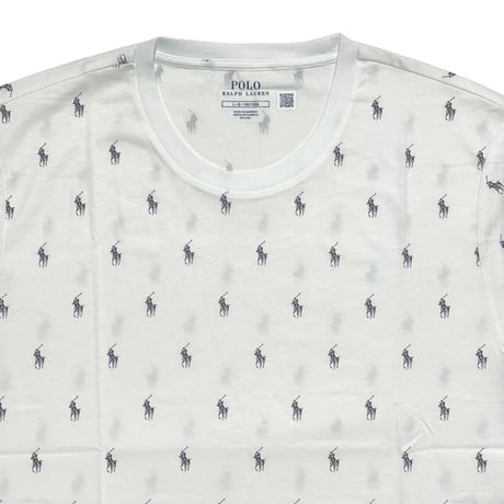 POLO RALPHLAUREN　"PONY PATTERN" S/S TEE