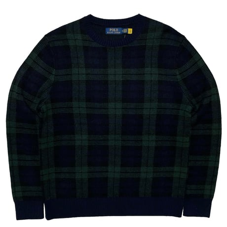 POLO RALPHLAUREN　"BLACK WATCH" SWEATER