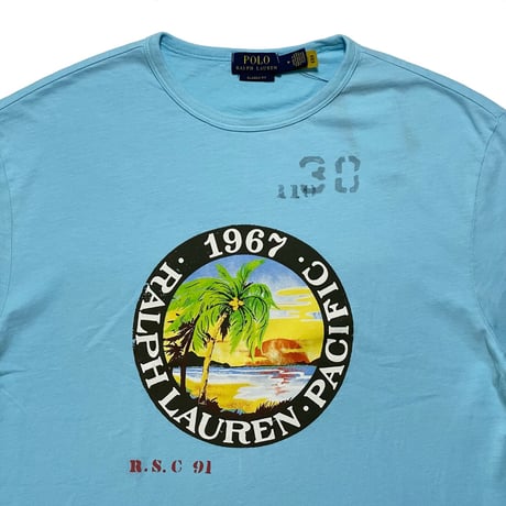 POLO RALPHLAUREN　"PACIFIC ISLAND" S/S TEE
