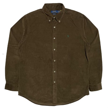 POLO RALPHLAUREN　"CORDUROY" BUTTONDOWN SHIRT