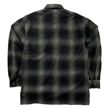 CALTOP　"OMBRE CHECK" FLANNEL SHIRT