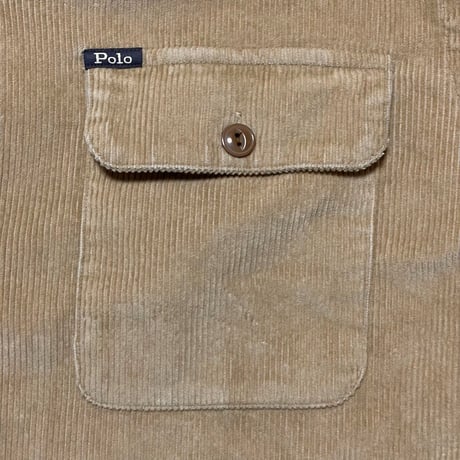 POLO RALPHLAUREN　"CORDUROY" CAMP SHIRT
