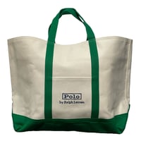 POLO RALPHLAUREN　"ICON" TOTE BAG