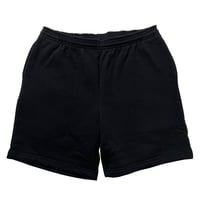 LOS ANGELES APPAREL　"14oz HEAVY MID" SHORT PANT(BLACK)