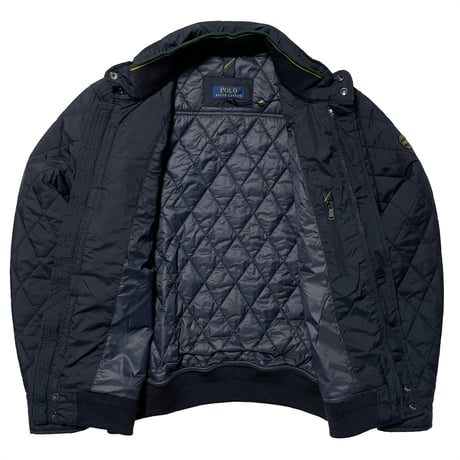 POLO RALPHLAUREN　QUILTING BOMBER JACKET (NAVY)