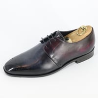 ブラック/ネイビー｜ダブルモンクストラップ | K-51 Order Shoes