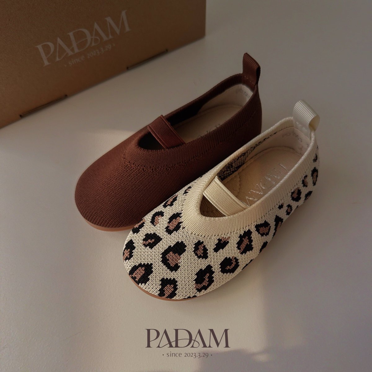 padam】 latte flat shoes | 𝓂𝑒𝒾