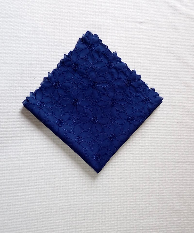 ハンドメイドハンカチあしべ 8重 ガーゼハンカチ アザラシ ドット あざらし ハンドメイド