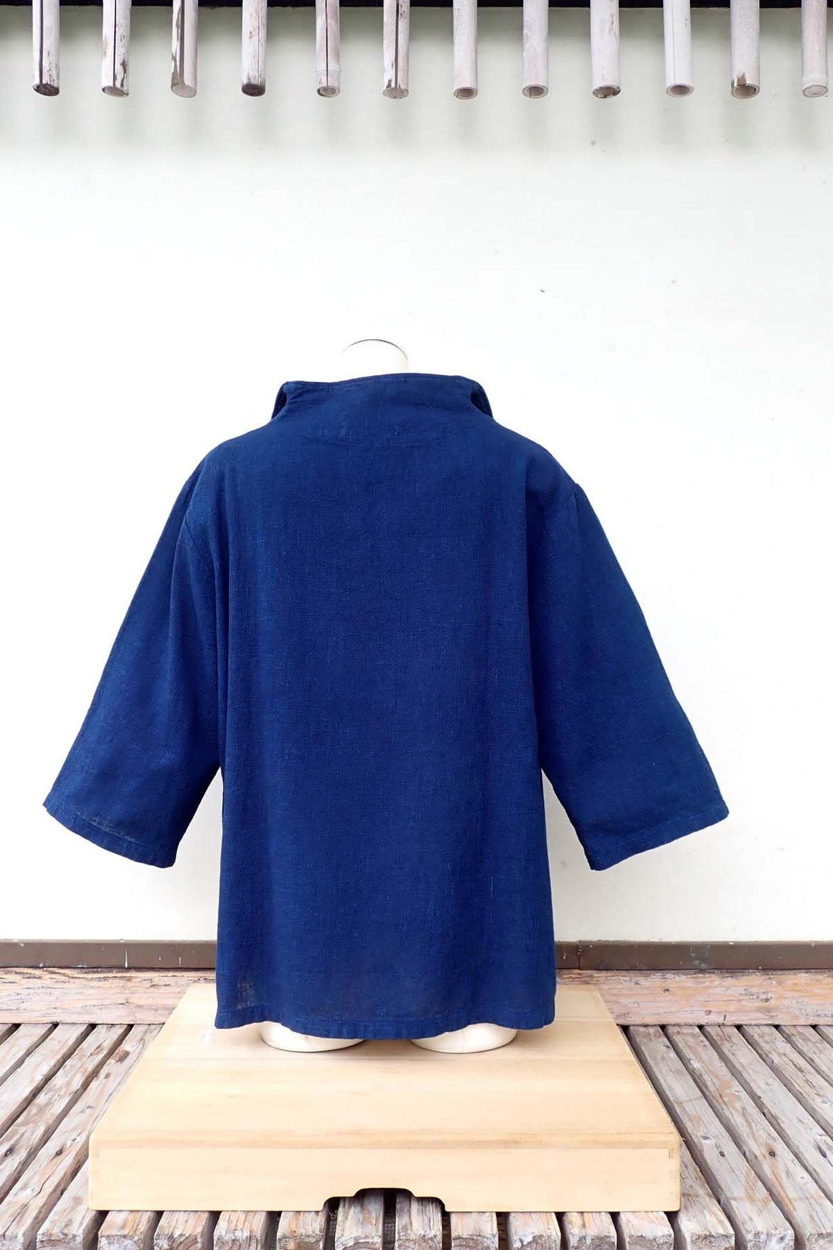 古布　藍染　ブラウス fit=scale-down,w=1200