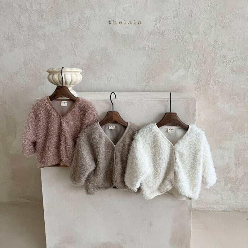 RIKOTA poodle cardigan プードルカーディガン XL RIKOTA poodle cardigan プードルカーディガン XLサイズ プードル