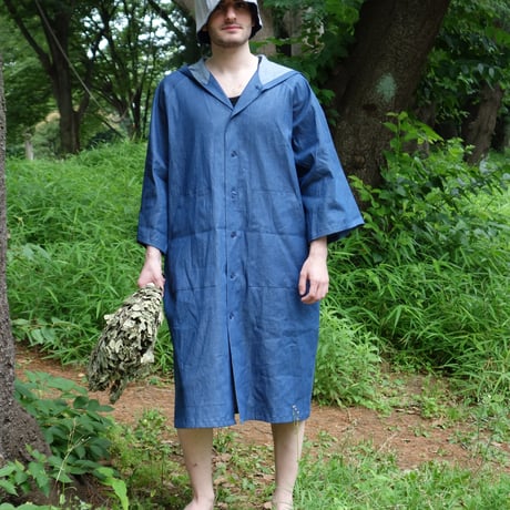 撮影用サンプル　ロングパーカー