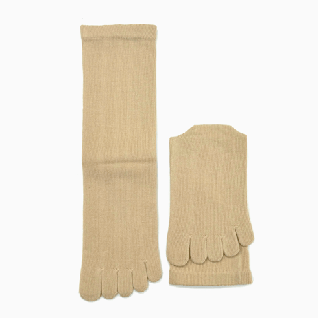ゆったり口ゴム 抗菌防臭 五本指ソックス（25-28cm）