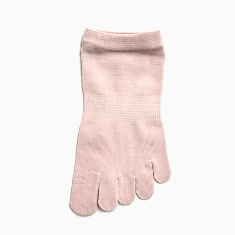 なめらかタッチ 五本指スニーカーソックス（22-25cm）