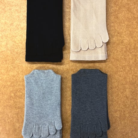 ゆったり口ゴム 抗菌防臭 五本指ソックス（25-28cm）
