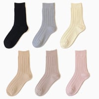 432　表絹100％リンクス柄クルーソックス／22-24cm