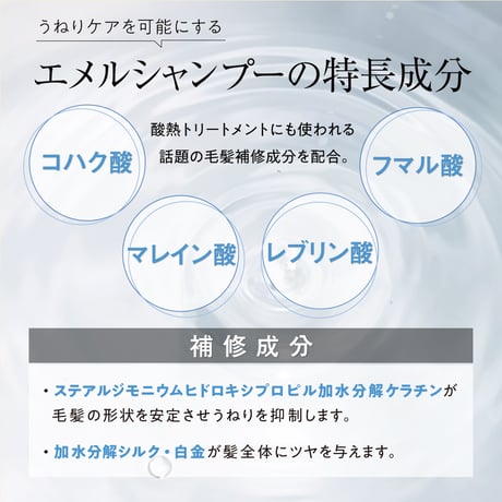 【25％OFF定期便】シャンプー300mL パウチ (初回特典空ボトル付)