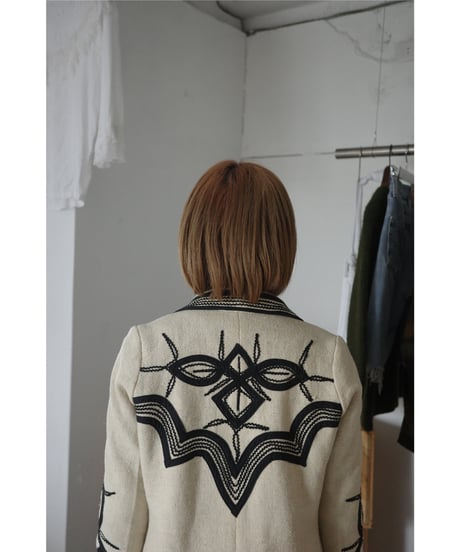 1970's–1980's Eastern Folk Embroidery Jacket