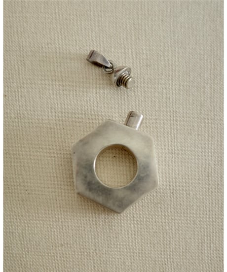 Necklace top "hexagon"