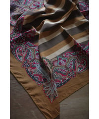 【Dior】1970's oriental scarf