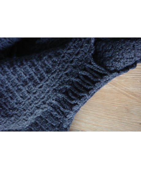 handmade knit vest