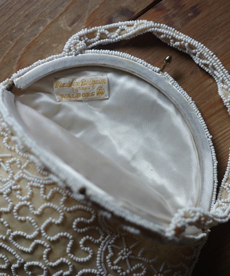 1950s "WALBORG" Made in Belgium Hand-Beaded Purse