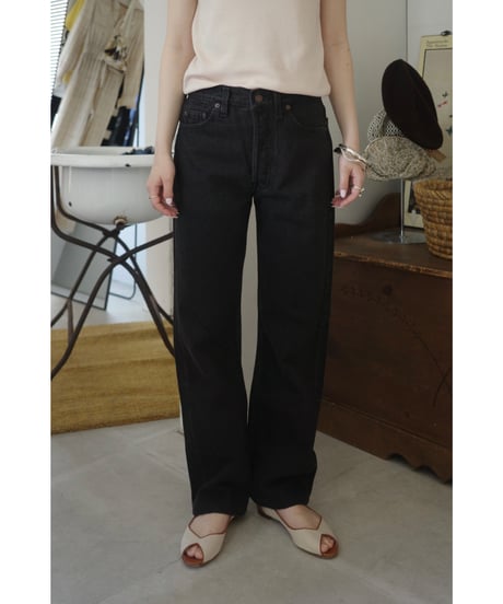 【Levi's501】Black Denim /  W26L27