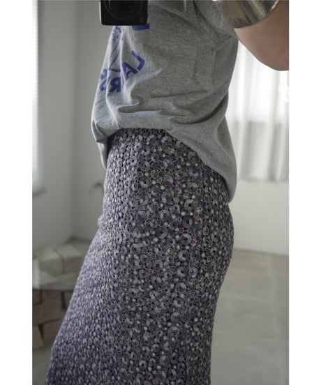 1970s-80s Archive / Circle Pattern Lace Skirt