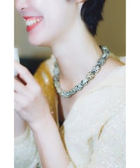 【SAHAR original jewelry】Uzura Speckle Necklace